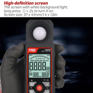 Illuminating Meter Bright Test Instrument Brightness Light Meter, TA631A laboratorydeal