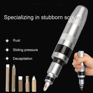 Impact Screwdriver Socket Set for Rusty Stubborn Screws, 7 In 1, 8 In 1, 13 In 1 Iron Box, S2 12 In 1 - laboratorydeal