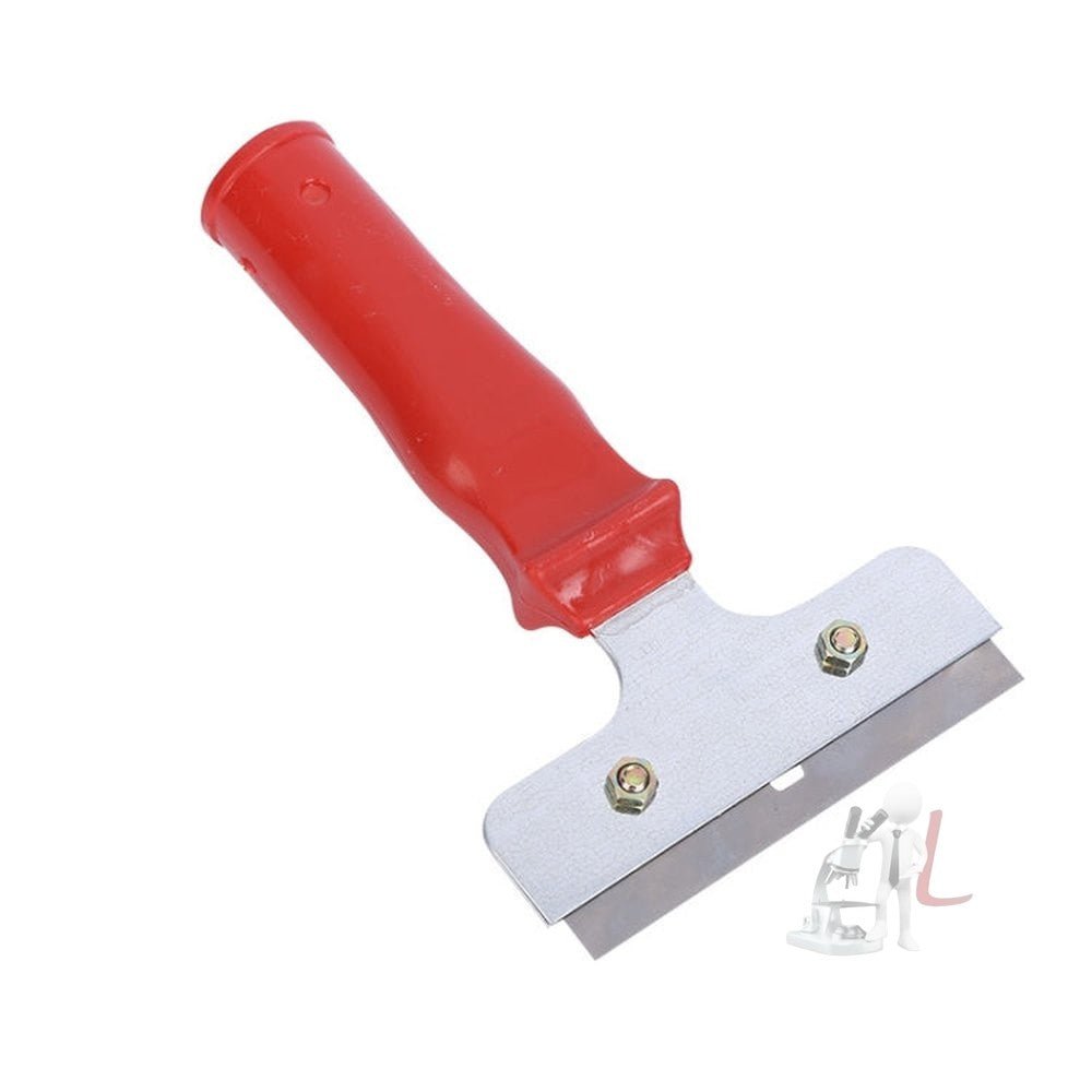 Iron Head Plastic Handle Scraper Cleaner for Glass Window Tile Floor Ice Wall Paint - laboratorydeal