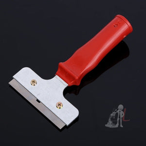 Iron Head Plastic Handle Scraper Cleaner for Glass Window Tile Floor Ice Wall Paint - laboratorydeal