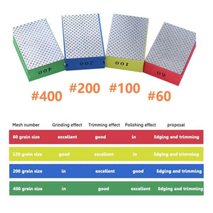 JGS - 956031 Tile Glass Deburring Rubbing Board Hand Rubbing Sheet, Particle Size:, 400 - laboratorydeal