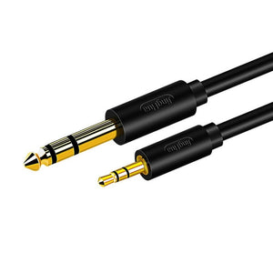 JINGHUA 3.5mm To 6.5mm Audio Cable Amplifier Guitar 6.35mm Cable, 0.5m, 1.5m, 3m, 5m - laboratorydeal