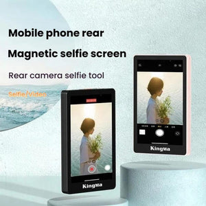 KingMa PH02 MAX Mobile Phone MagSafe Display Screen Selfie Live Streaming Phone Rear Camera - laboratorydeal