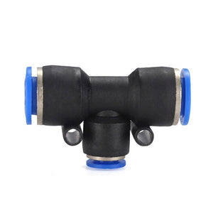 LAIZE 10pcs Plastic Y-type Tee Reducing Pneumatic Quick Fitting Connector, PEG6-4, PEG8-4, PEG8-6, PEG10-6, PEG10-8, PEG12-8, PEG12-10, PEG16-12