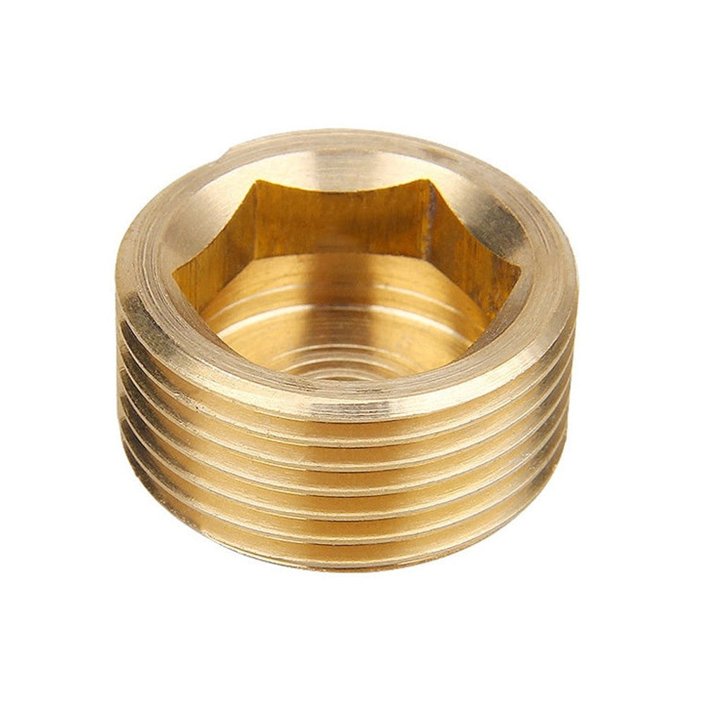 LAIZE 2pcs Copper Plug Connector Accessories, Caliber:4 Point, 1 Inch, 1 Point, 2 Point, 3 Point, 4 Point, 6 Point
