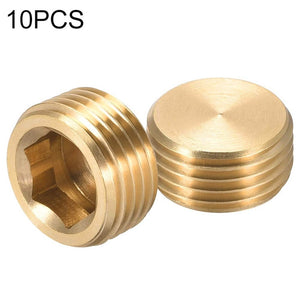 LAIZE 2pcs Copper Plug Connector Accessories, Caliber:4 Point, 1 Inch, 1 Point, 2 Point, 3 Point, 4 Point, 6 Point