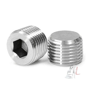 LAIZE 2pcs Iron Plug Connector Accessories, Caliber:6 Point, 1 Inch, 1 Point, 2 Point, 3 Point, 4 Point, 6 Point