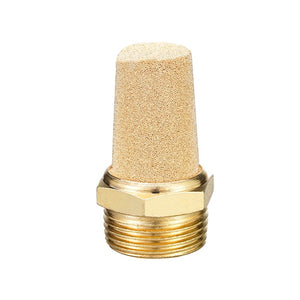 LAIZE Half Copper Long Pneumatic Muffler, Caliber:3 Point, 1 Inch, 1 Point, 2 Point, 3 Point, 4 Point, 6 Point