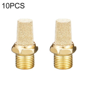 LAIZE Half Copper Long Pneumatic Muffler, Caliber:3 Point, 1 Inch, 1 Point, 2 Point, 3 Point, 4 Point, 6 Point