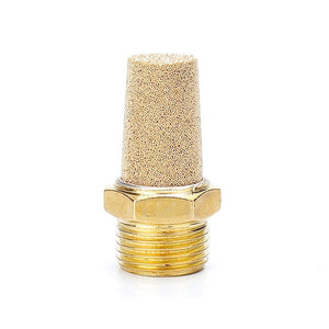 LAIZE Half Copper Long Pneumatic Muffler, Caliber:3 Point, 1 Inch, 1 Point, 2 Point, 3 Point, 4 Point, 6 Point