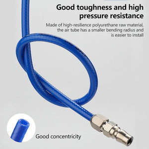 LAIZE High Pressure Flexible Polyurethane Pneumatic Tubing with Connector, 8x5mm, 10m, 8x5mm, 15m, 8x5mm, 20m, 8x5mm, 30m, 10x6.5mm, 10m, 10x6.5mm, 15m, 10x6.5mm, 20m, 10x6.5mm, 30m, 12x8mm, 10m, 12x8mm, 15m, 12x8mm, 20m, 12x8mm, 30m