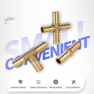 LAIZE Pagoda Four Way Pneumatic Components, Caliber:6mm, 6mm, 8mm, 10mm, 12mm