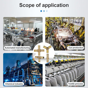 LAIZE Pagoda Two way Pneumatic Components, Caliber:16mm, 6mm, 8mm, 10mm, 12mm, 14mm, 16mm