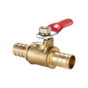 LAIZE Pneumatic Hose Barb Brass Shutoff Ball Valve, Thickened 8mm, Thickened 10mm, Thickened 12mm, 6mm, 8mm, 10mm, 12mm