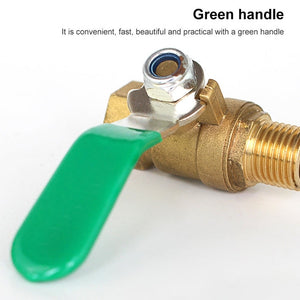 LAIZE Pneumatic Hose Barb Brass Shutoff Ball Valve, Thickened 8mm, Thickened 10mm, Thickened 12mm, 6mm, 8mm, 10mm, 12mm