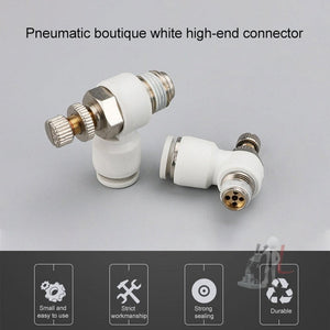 LAIZE SL Throttle Valve Elbow Pneumatic Quick Connector, SL4-01, SL4-02, SL4-M5, SL6-01, SL6-02, SL6-03, SL6-04, SL6-M5, SL8-01, SL8-02, SL8-03, SL8-04, SL10-01, SL10-02, SL10-03, SL10-04, SL12-02, SL12-03, SL12-04