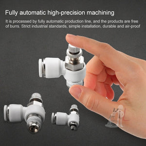 LAIZE SL Throttle Valve Elbow Pneumatic Quick Connector, SL4-01, SL4-02, SL4-M5, SL6-01, SL6-02, SL6-03, SL6-04, SL6-M5, SL8-01, SL8-02, SL8-03, SL8-04, SL10-01, SL10-02, SL10-03, SL10-04, SL12-02, SL12-03, SL12-04