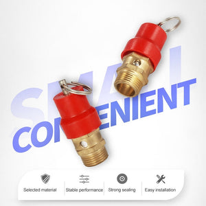 LAIZE Spring Type Safety Valve Pull Ring Exhaust Valve, 4mm, 8mm, 10mm, 15mm