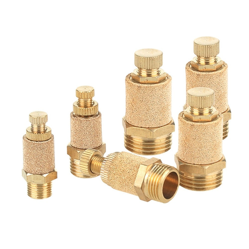 LAIZE Throttling Pneumatic Muffler, 1 Inch, 1 Point, 2 Point, 3 Point, 4 Point, 6 Point
