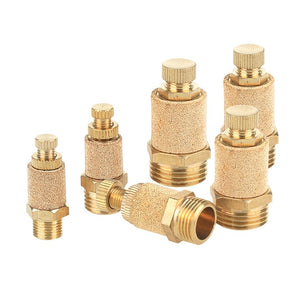 LAIZE Throttling Pneumatic Muffler, 1 Inch, 1 Point, 2 Point, 3 Point, 4 Point, 6 Point