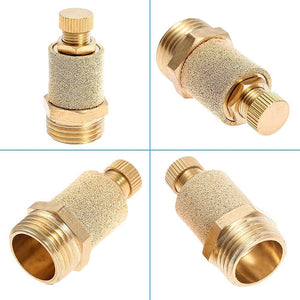 LAIZE Throttling Pneumatic Muffler, 1 Inch, 1 Point, 2 Point, 3 Point, 4 Point, 6 Point