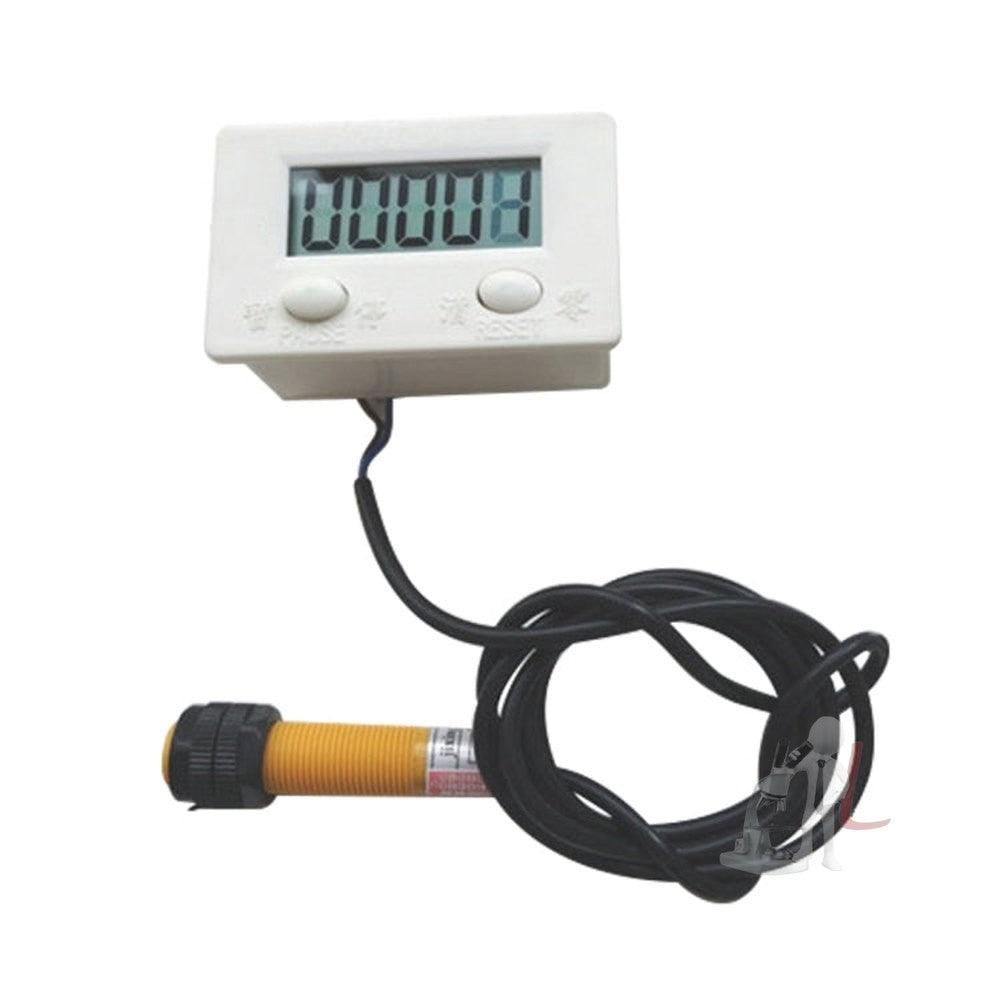 LCD Digital Display Punch Magnetic Induction Reciprocating Rotary Electronic Counter, Electronic Counter