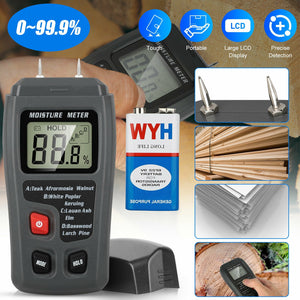 Labpro Wood Moisture Meter for Accurate Wood Moisture Measurement