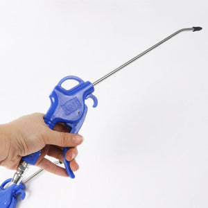 Large Air Volume Metal Pneumatic High - Pressure Dust Collector Dust Blowing Pneumatic Tool, Specification: Short, Random Color Delivery, Long - laboratorydeal