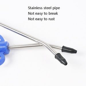 Large Air Volume Metal Pneumatic High - Pressure Dust Collector Dust Blowing Pneumatic Tool, Specification: Short, Random Color Delivery, Long - laboratorydeal