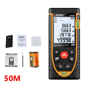 Laser Distance Meter Infrared Measuring Instrument, SNDWAY SW-M50, SNDWAY SW-M70, SNDWAY SW-M100