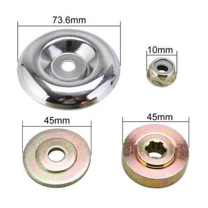Lawn Mower Working Head Accessories Brush Cutter Pressure Plate Protection Cover Nut, Work Head 4 PCS/Set, Work Head 3 PCS/Set, Work Head 3 PCS/Set + Hexagon, Work Head 10 PCS/Set - laboratorydeal
