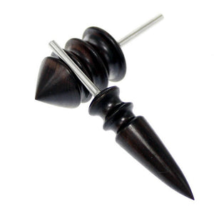 Leather Tool Edge Electric Polishing Slicker Flat Pointed Head Sandalwood Leathers Craft DIY Tools Tip Burnisher, S, L, Set(with S,L) - laboratorydeal