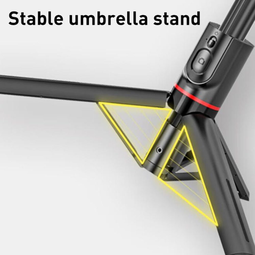 Lenovo Thinkplus H11B Flagship Stainless Steel Bluetooth Selfie Stick, 1.1m - laboratorydeal