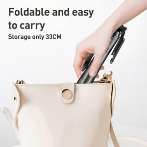 Lenovo Thinkplus H18L Premium Edition Aluminum Alloy Bluetooth Selfie Stick with Dual Fill Lights, 1.8m - laboratorydeal