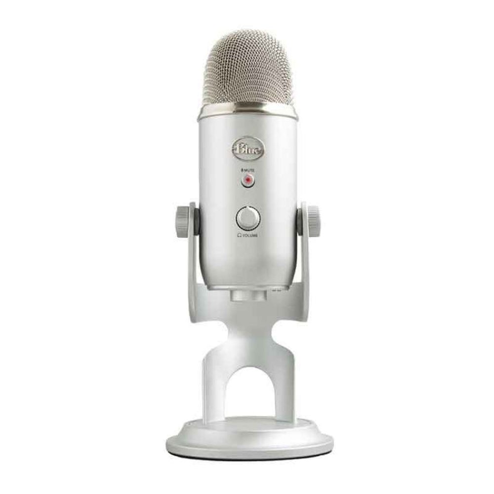 Logitech Blue Yeti USB Condenser Microphone, Blue Yeti(Black), Blue Yeti(Blue), Blue Yeti(Silver) - laboratorydeal