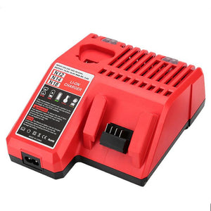 M12 - 18C For Milwaukee 18V Power Tools Battery Charger, EU, US - laboratorydeal