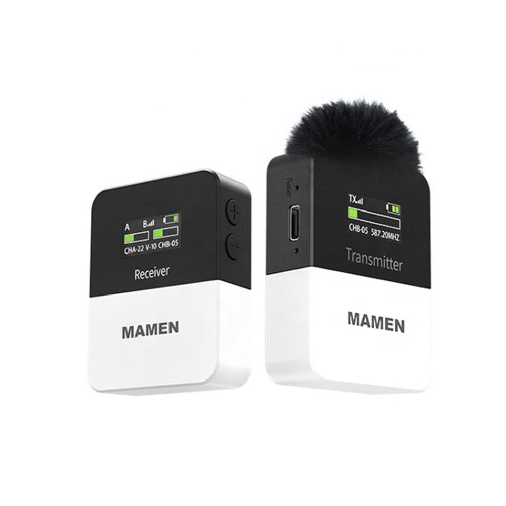 MAMEN KT - W1 Live Single - Reverse Camera Microphone, Specification:, 1 in 1, 2 in 1 - laboratorydeal