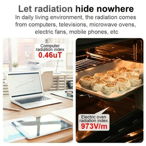 MESTEK  EMF01 Electromagnetic Radiation Detector Highly Sensitive 3-Axis Sensing Probe, EMF01