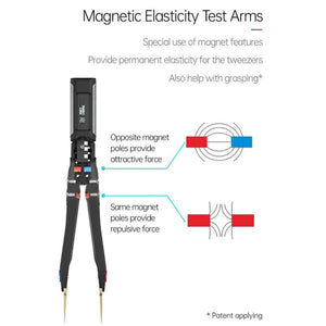 MINIWARE DT71 Measuring Digital Tweezers Signal Generator Multimeter, DT71