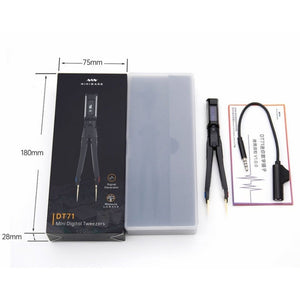MINIWARE DT71 Measuring Digital Tweezers Signal Generator Multimeter, DT71