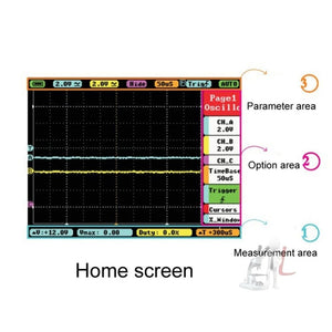 MINIWARE Dual Channel Mini Portable Handheld Digital Storage Oscilloscope, DS212