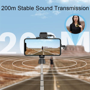 MOMA Lark M1 1 In 1 Mirrorless Camera Live Mini Wireless Lavalier Microphone, 1 In 1 with Charging Box - laboratorydeal