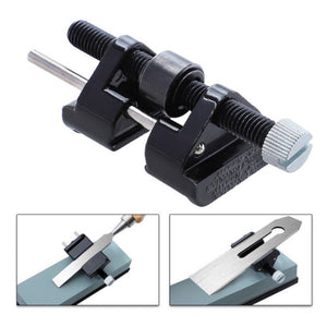 Manual Woodworking Planer Fixed Angle Sharpener Bracket, Cast Iron+Stainless Steel - laboratorydeal