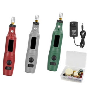 Mini Electrical Engraving Pen Cutting And Polishing Electrical Grinder Tool Set, US Plug, US Plug(Red), US Plug(Grey), US Plug(Green) - laboratorydeal