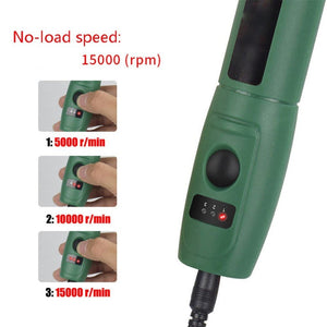 Mini Electrical Engraving Pen Cutting And Polishing Electrical Grinder Tool Set, US Plug, US Plug(Red), US Plug(Grey), US Plug(Green) - laboratorydeal