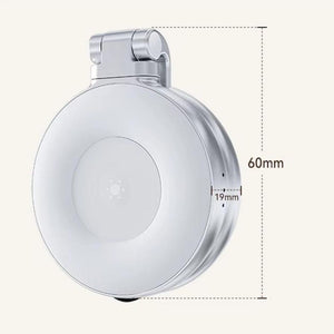 Mini Phone Magnetic Beauty Replacement Light Tri - color Temperature Portable Selfie Mirror Rotating Stretching Pocket Lamp, S5 - BGD - 01 - laboratorydeal