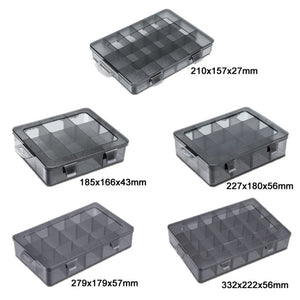 Multi - Compartment Sorted Electronic Parts Organiser, Specifications:, 18 Grid, 9 Grid, 12 Grid, 15 Grid, 24 Grid - laboratorydeal