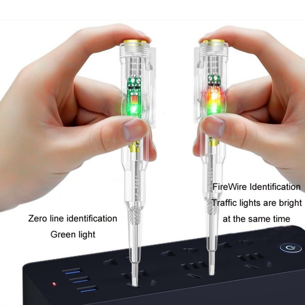 Multi - Functional High - Brightness Color Light Intelligent Sensor On - Off Electroscope Pen, Color Light Detector Pen - laboratorydeal