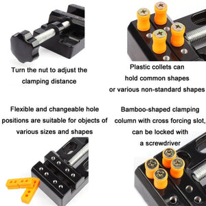 Multi - purpose Aluminum Alloy Mini Fixed Pliers, 11 PCS/Set Fixed Pliers - laboratorydeal