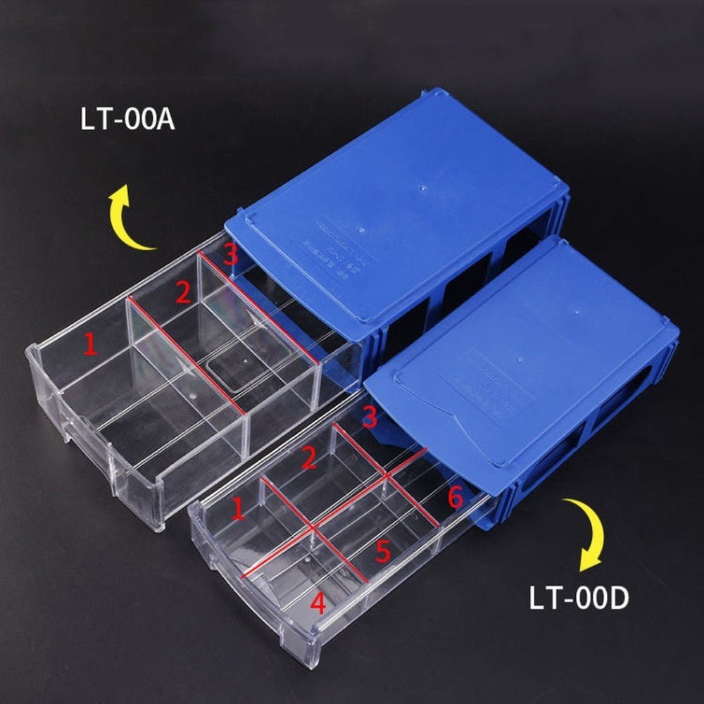 Multifunctional Building Block Type Component Box Storage Box Drawer Type Parts Box Combined Accessory Box, LT - 00A L - laboratorydeal